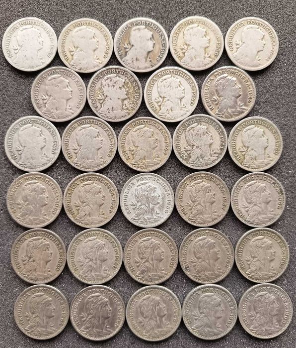 Coleção completa de 50 Centavos Alpaca (29 moedas) #3