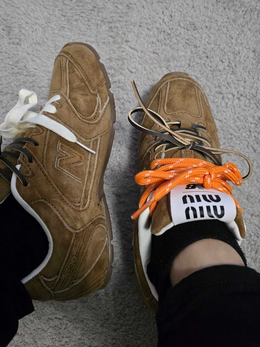 New balance miu miu 38 brazowe