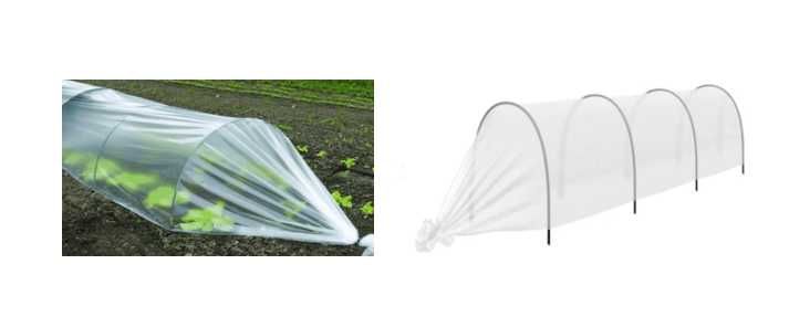 pałąk, łuk ogrodowy ocynkowany (0.7x1m) Tunel foliowy