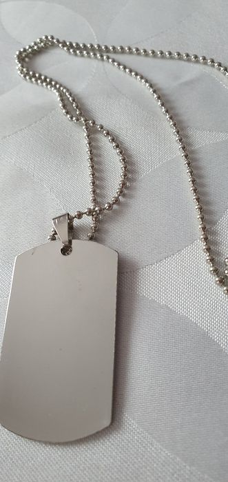 Niesmiertelnik wisior łańcuch.