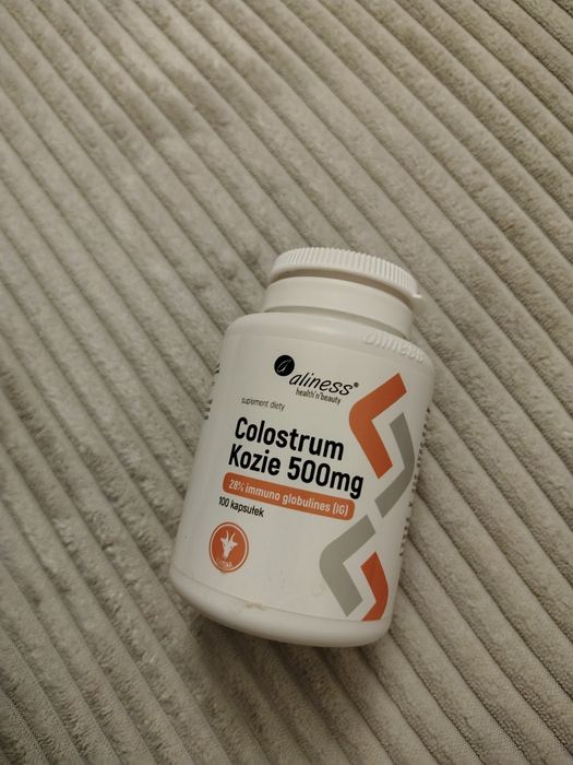 Colostrum kozie siara 67 szt aliness dobra data kapsułki