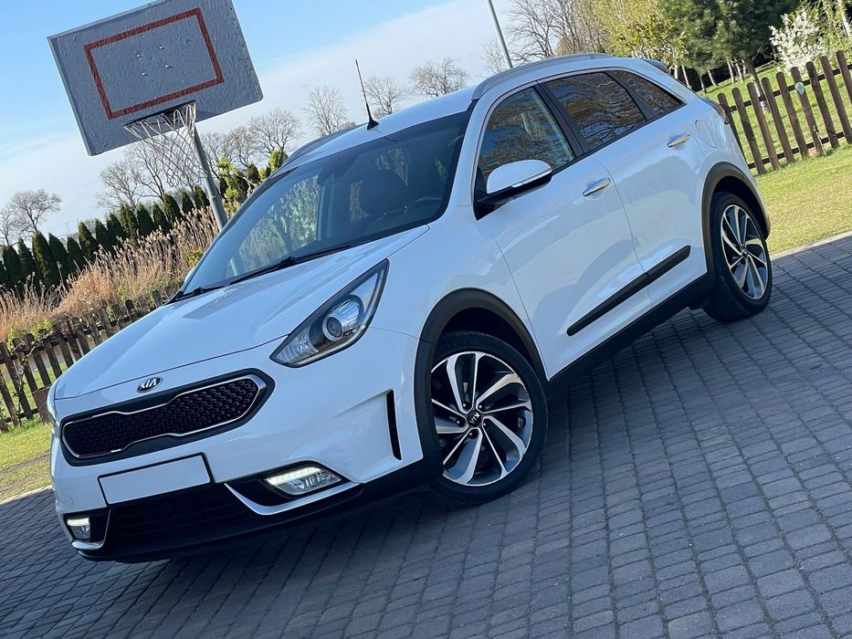 Kia Niro Nowy ROZRZĄD + OLEJ Pólskóra Duża Navi Kamera Parktronik Alu 18