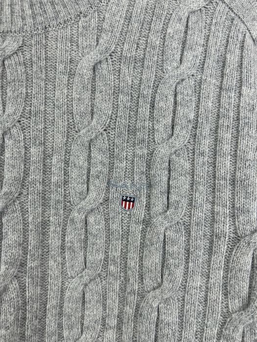 GANT  USA Cable Knit Wool шикарний шерстяний светр джемпер Оригінал