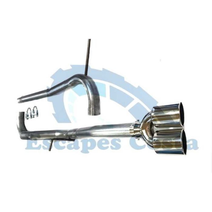 LINHA DE ESCAPE RETA DE 60 mm PARA A4-PASSAT B5