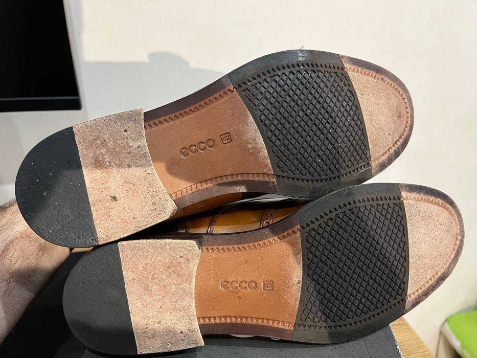 Туфлі броги Ecco London 42 розмір натуральна шкіра