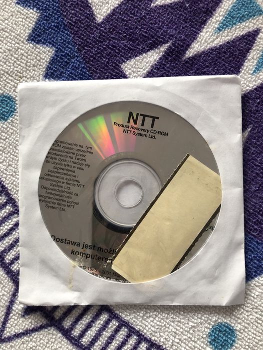 Oryginalny Windows XP Home Edition z kluczem