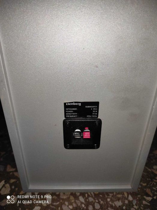 Продам сабвуфер Elenberg в рабочем состоянии