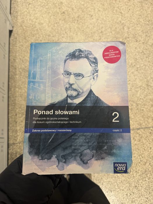 Książka podręcznik Ponad słowami do języka polskiego klasa 2 część 2