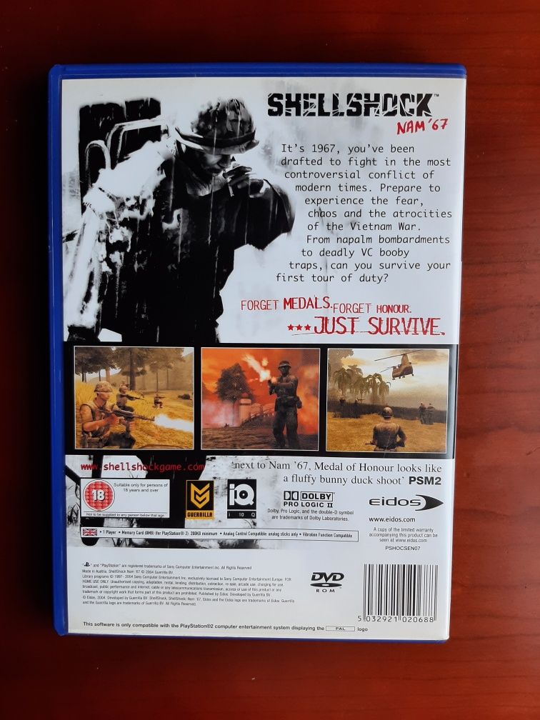 Shellshock nam'67 playstation 2 Azurém • OLX Portugal