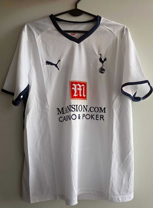 Aaron Lennon oryginalny autograf na koszulce Tottenham