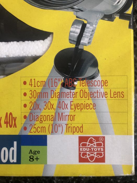 Telescópio de brincar