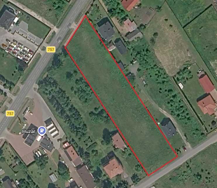 Działka 4200 m² z WZ | Droga wojewódzka 757 | Media | Podmaleniec | Staszów