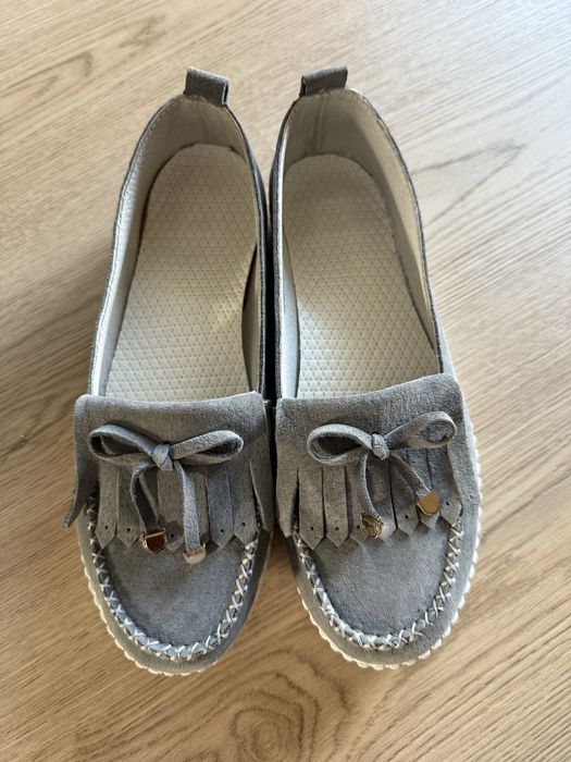 Buty skórzane, rozmiar 40