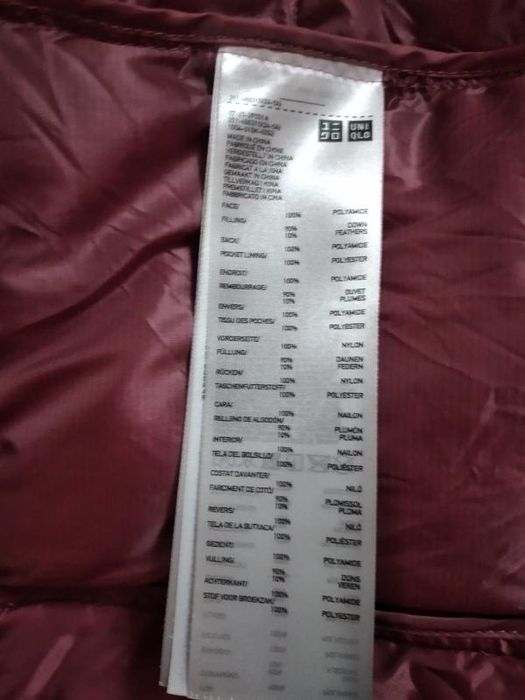 Жіночий пуховик Uniqlo новий стан