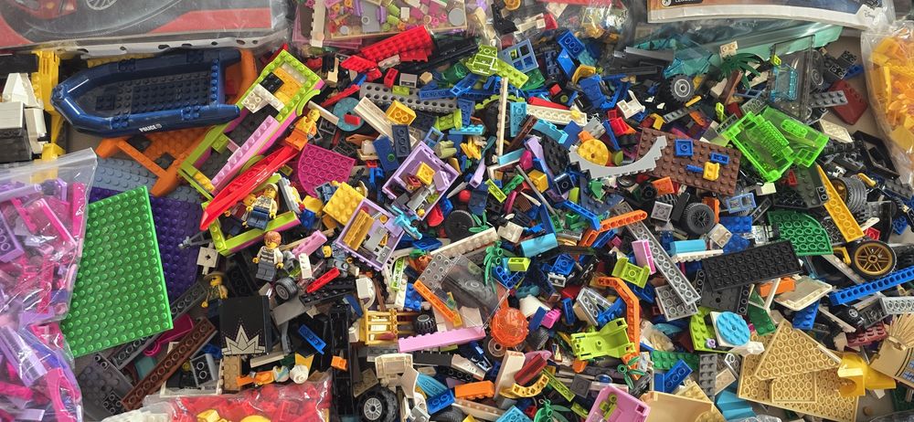 Super lote Lego peças e sets!!
