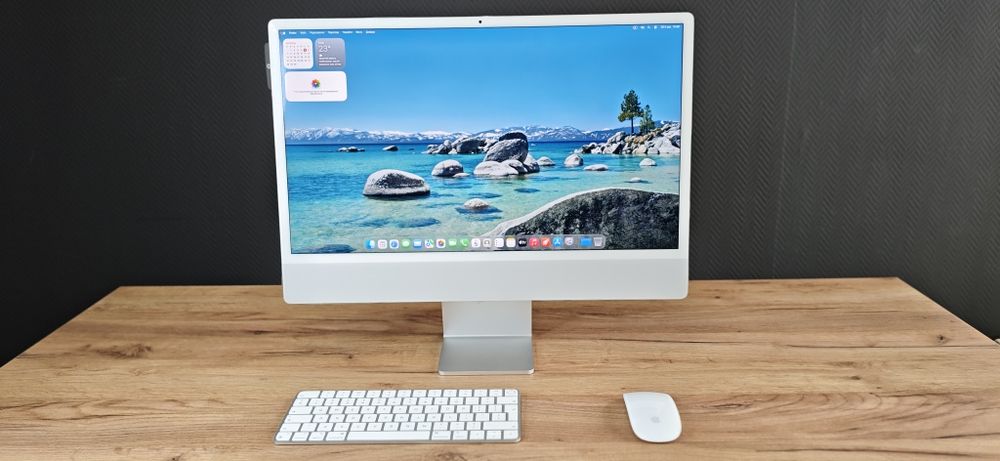 Apple iMac 24" 4.5K (2021) повний комплект в чудовому стані.