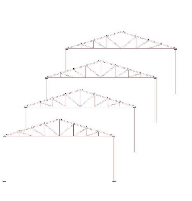 hala stalowa konstrukcja stalowa 10x12 m