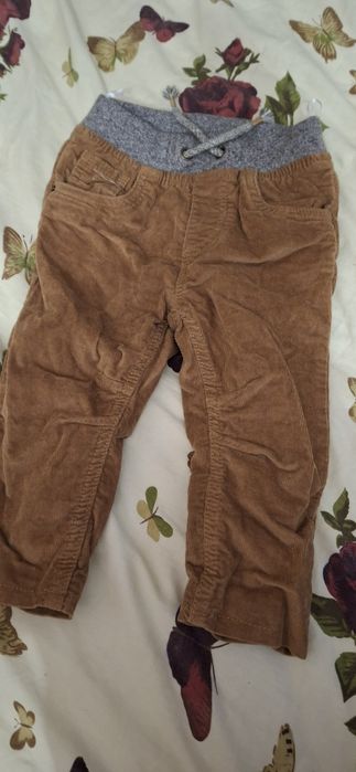 Штани вельветові на підкладці 86 розмір