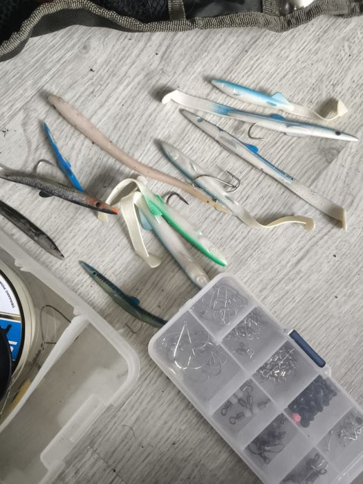 Vário material de corricar Mar