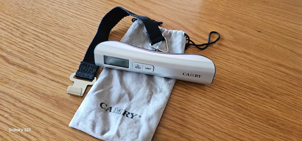 Balança de viagem CAMRY com peso limite de 50kg