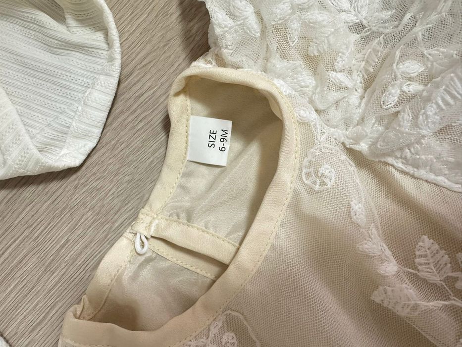 Бежева сукня 62-68 розмір