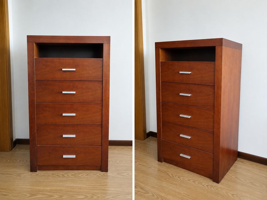 Cómoda com 5 gavetas
