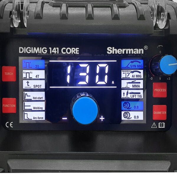 Sherman Digimig 141 Core Migomat bezgazowy 3w1- gotowy zestaw do spaw