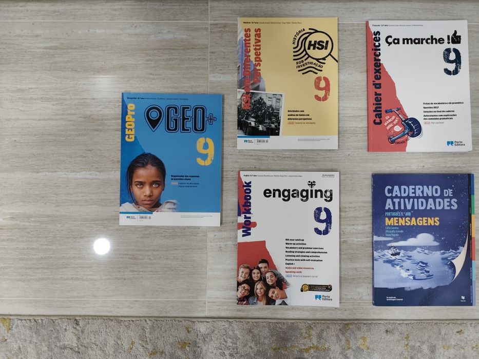 NOVOS - Cadernos de atividades: 9° ano