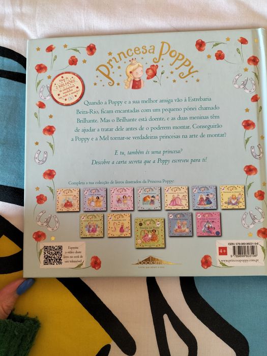 Livro princesa Poppy - O pônei brilhante