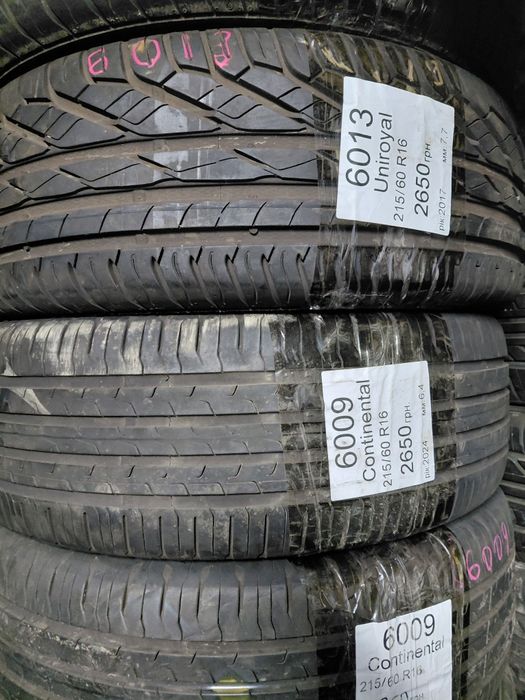 Продам літні колеса б/у 215/60r16