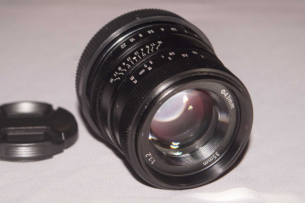 35mm f/1.2 для Sony-E + Canon EF-M