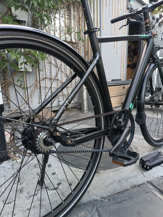 Електровелосипед на ремні Germany E bike 18 kg с зарядним як новий