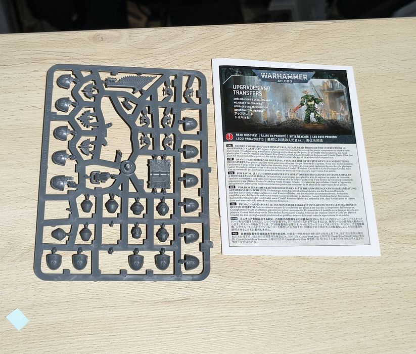 Warhammer 40K, Dark Angels upgrades