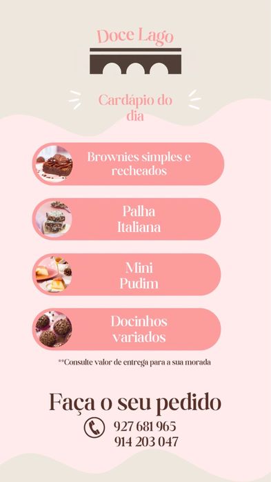 Doces caseiros - Diversos