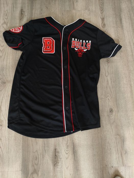 Młodzieżowa koszulka baseballowa Chicago Bulls NBA