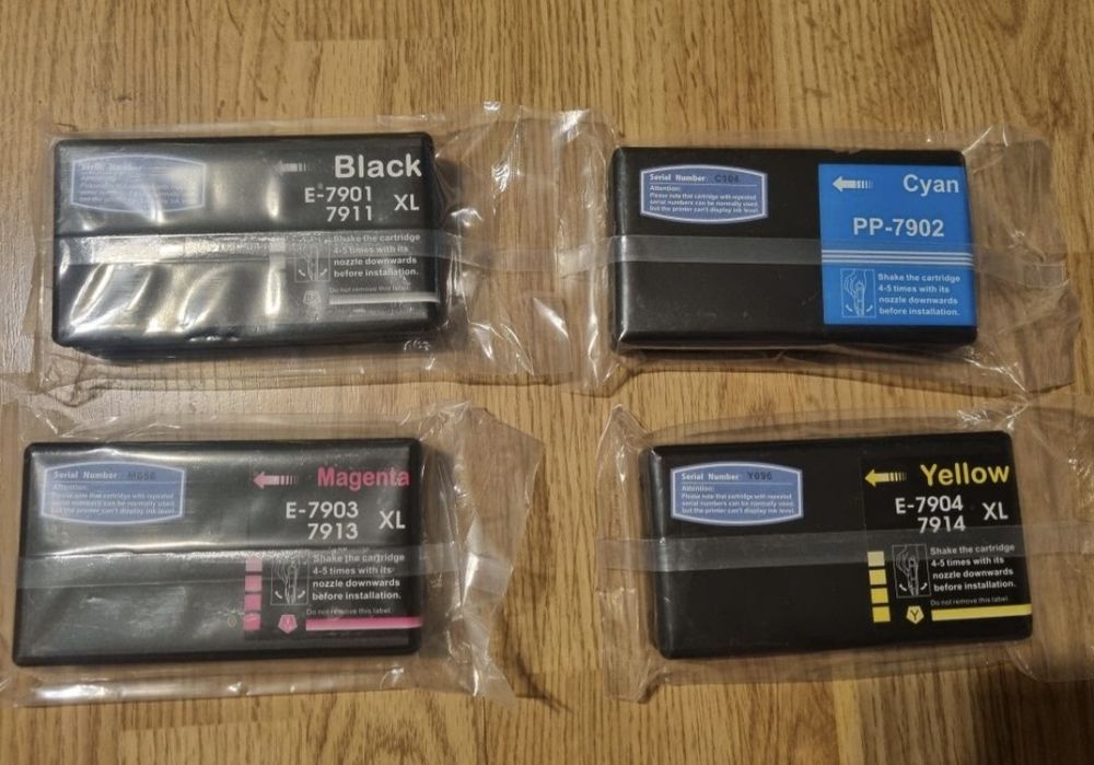 #tusz PP-7902 E-7901 E-7904 E-7903 do #drukarka #Epson WF-5690 WF-5620