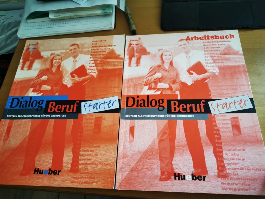 Dialog Beruf Starter 1 2 3 Hueber niemiecki nauka NOWE