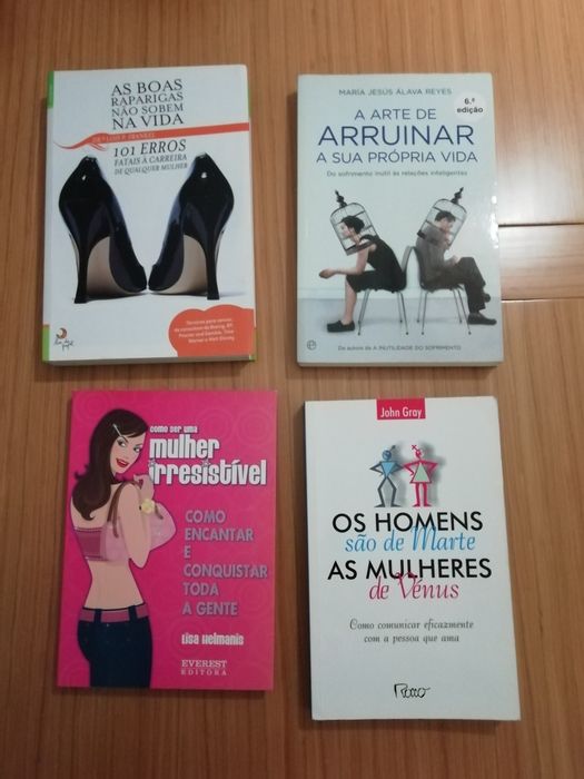 Livros de auto ajuda a 2 eur.