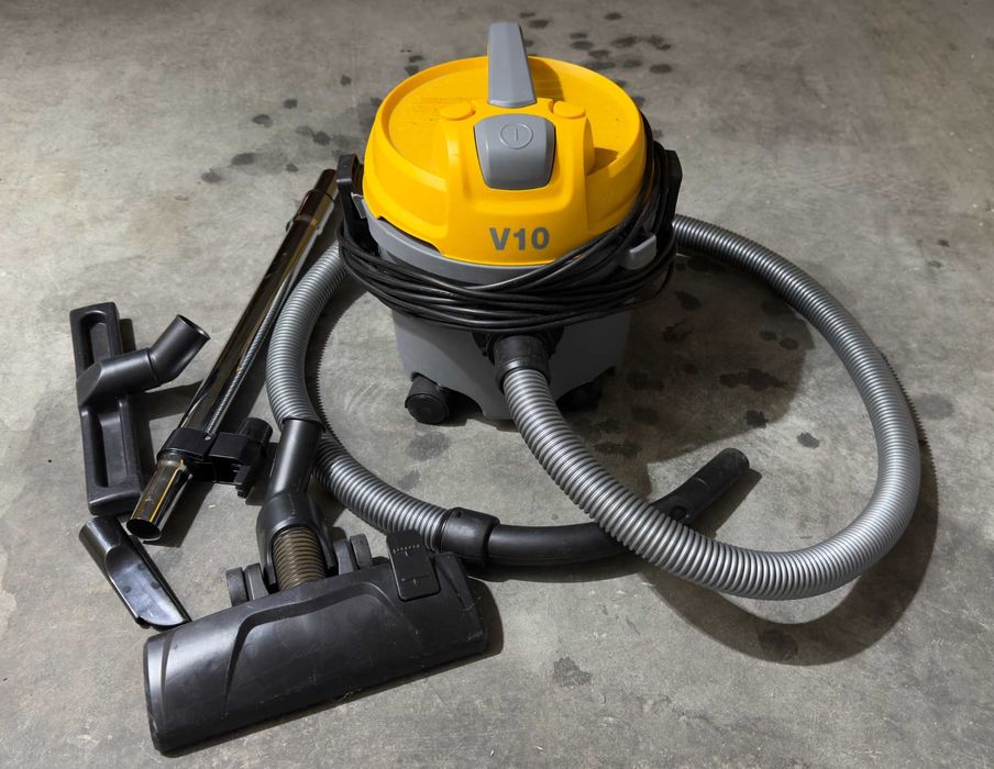 Aspirador Profissional Ghibli V10 – Completo e Funcional