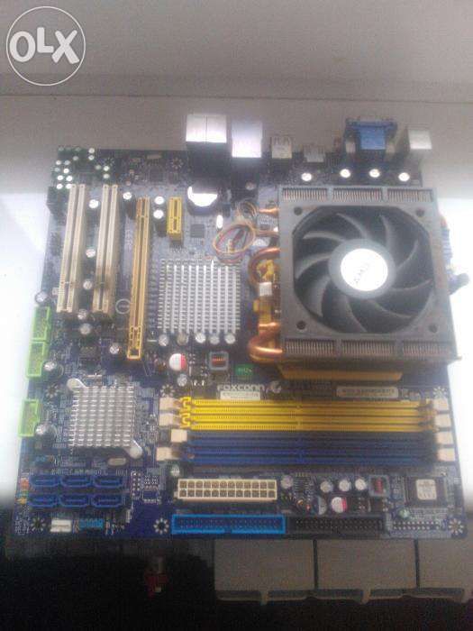 Procesor+Płyta główna foxconn am2+a7gm-s amd780 sam2 bo