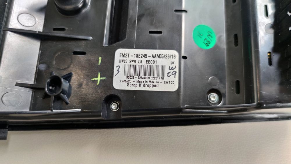 Панель климата Ford Edge, S-MAX mk2 2210272 EM2T-18E245-AAM