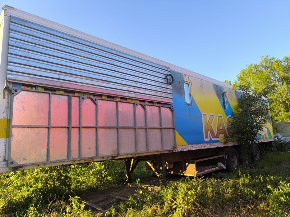 Касса на базі напівпричепу
