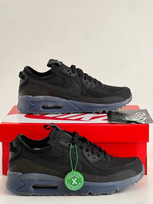 !SALE! Nike Air Max 90 Terrascape Black Blue 39 40 41 42 43 44 45 найк