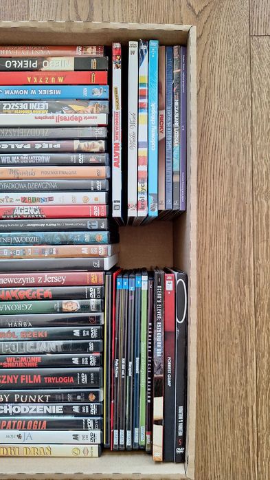 Super filmy na DVD - używane i nowe w folii - kolekcja 80 tytułów