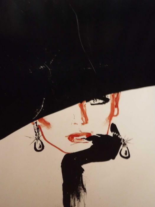 Poster René Gruau, Le Chapeau