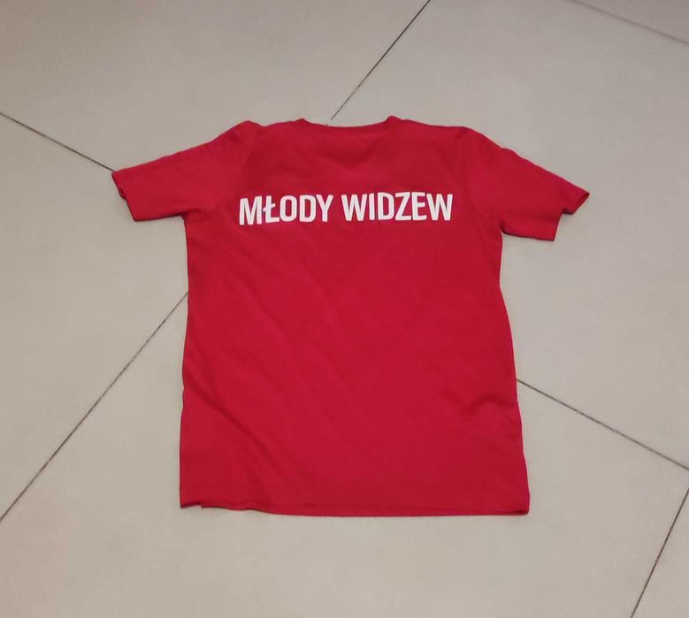 Widzew koszulka, poduszka, flaga: zestaw