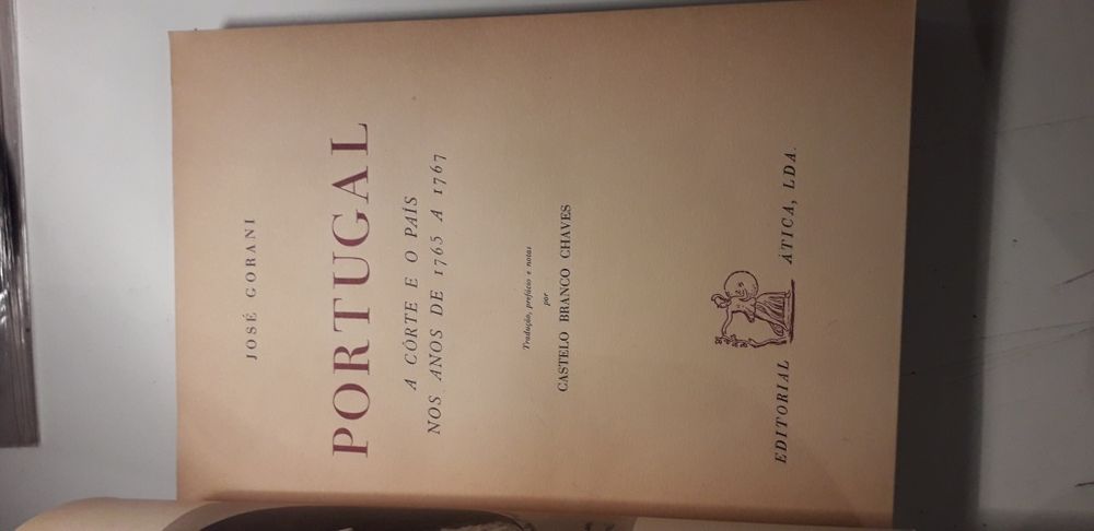 Portugal A Corte e o País nos Anos de 1765 a 1767_(1945) José Gorani