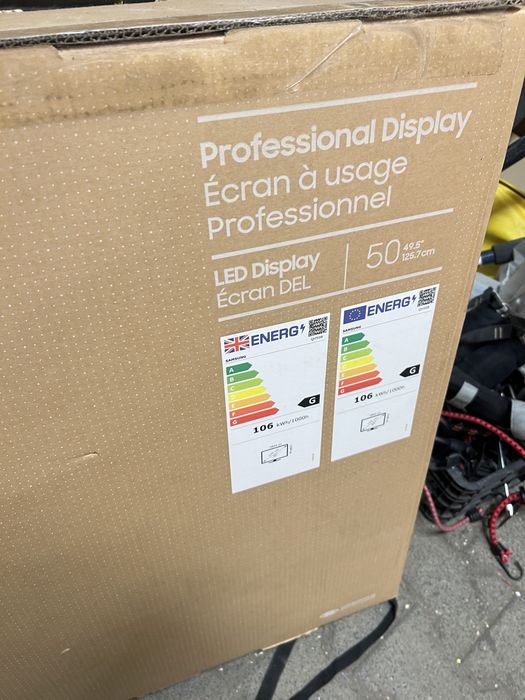 Monitor Samsung signage 4k uhd QH50B (LH50QHBEBGCXEN)