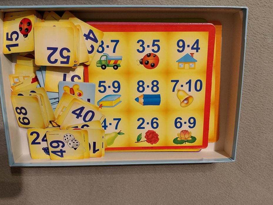 Gra loteryjka matematyczna Super As. 6+