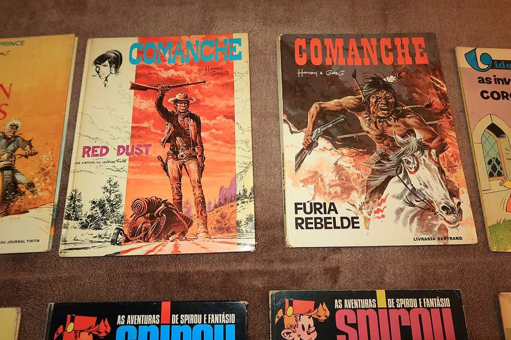 Livros Bd Banda Desenhada antigos vintage raros